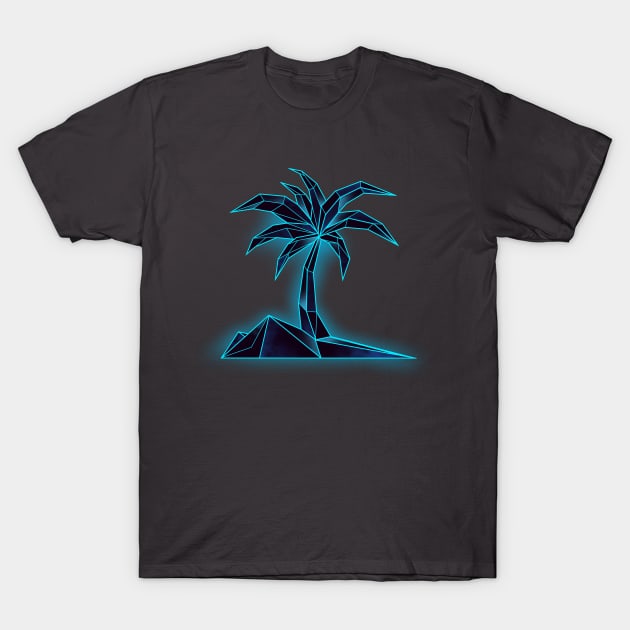 Neon Island T-Shirt by LeArcade